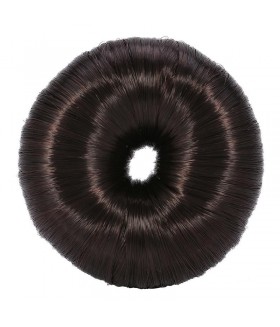 Валик для пучка темно-коричневый 7 см