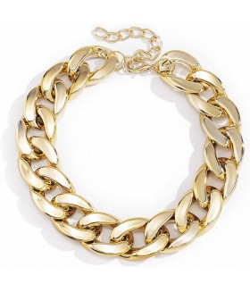 Браслет цепочка золотистого цвета