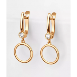 Серьги с цирконием (цирконом)