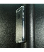 Чехол для iPhone (Айфон) 5/5s/5se зеркальный серебристый