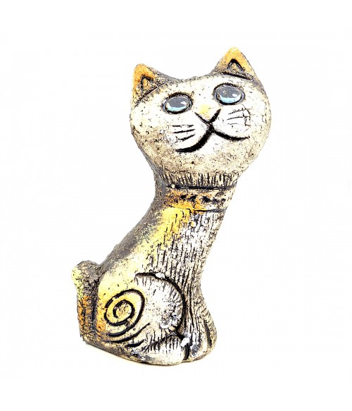 Сувенир кошка из керамики