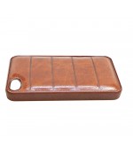 Чехол для iPhone (айфон) 4/4s кожаный коричневого цвета