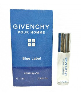 Духи мужские масляные Givenchy Pour Homme Blue Label (Живанши блю лейбл)