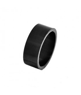 Кольцо керамическое черное