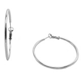 Серьги кольца из медицинской стали 4,3 см